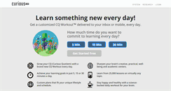 Desktop Screenshot of curious.com